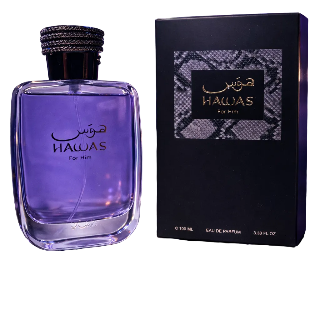 Rasasi Hawas Men's EDP 3.4 oz