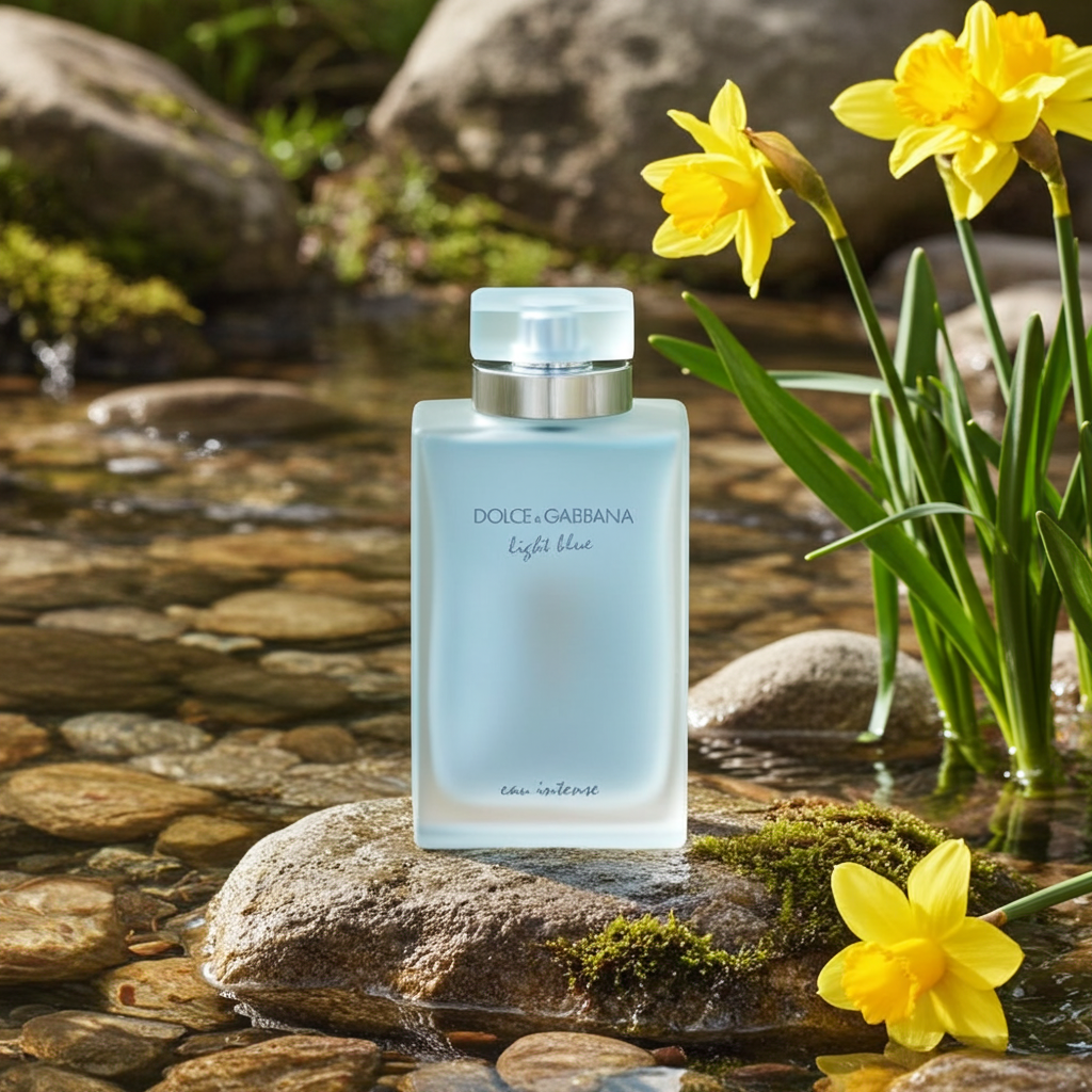 Light Blue Eau Intense by Dolce & Gabbana, 3.3 oz Eau De Parfum Spray for Women