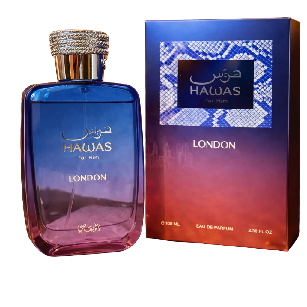 Rasasi Hawas London Unisex EDP 3.4 oz